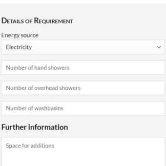 Inquiry Hotel Water and Energy Saving Calculation
