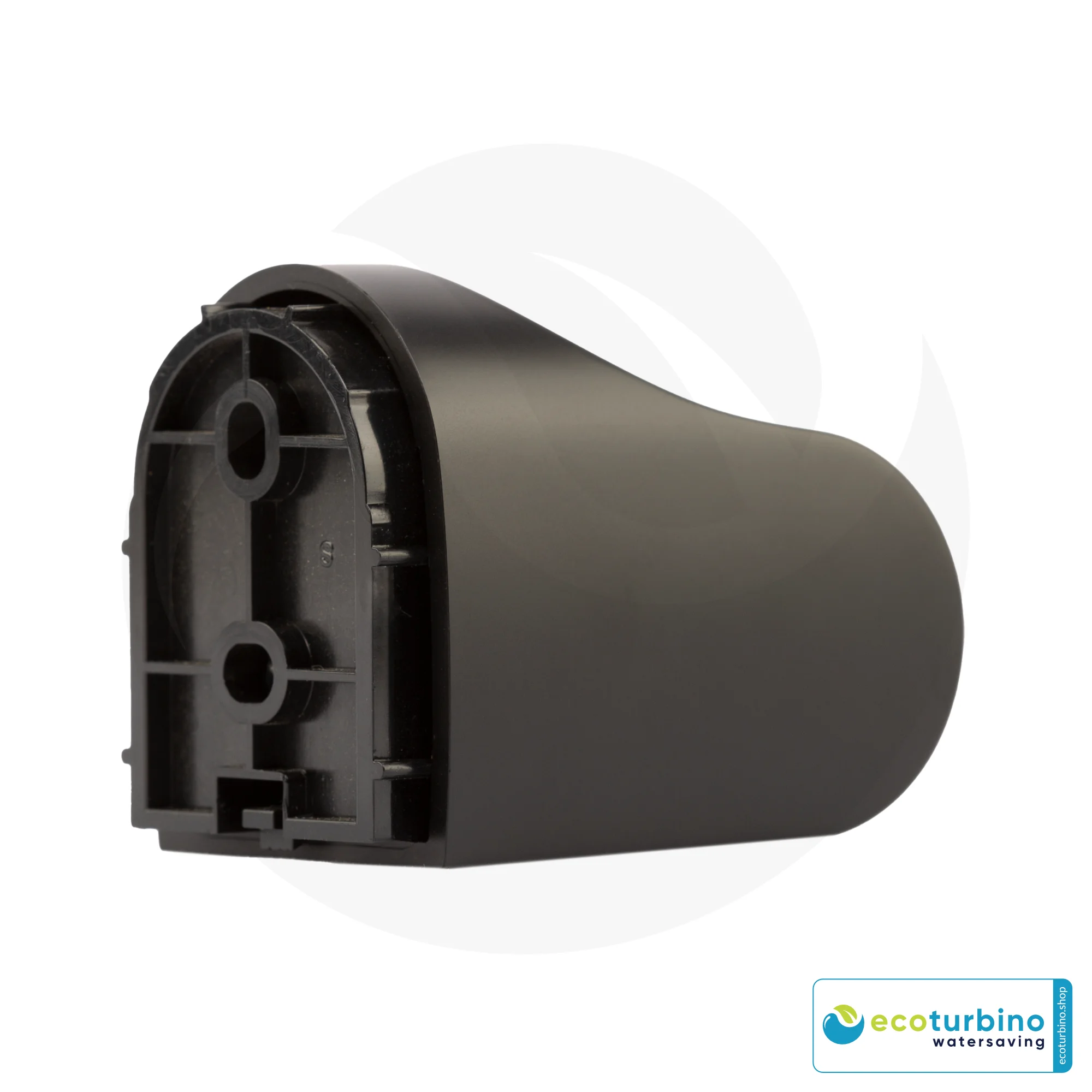 Duschkopfhalter - Brausehalterung | Wandhalterung für Bad & Dusche von ecoturbino® | schwarz