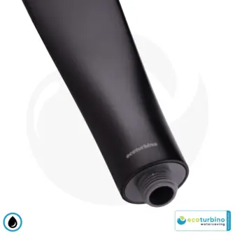 Ducha de mano - Modelo Deluxe | Ducha de diseño por ecoturbino® | negro
