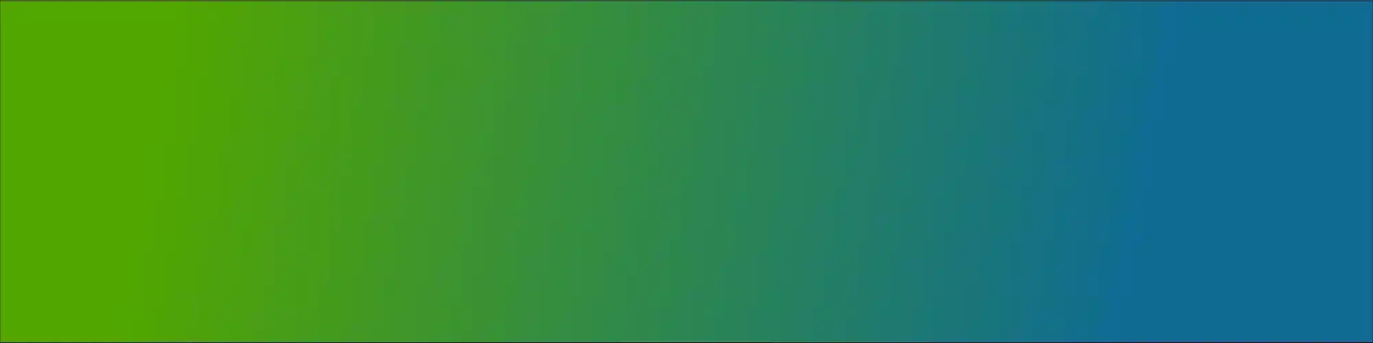 Colour gradient green-blue