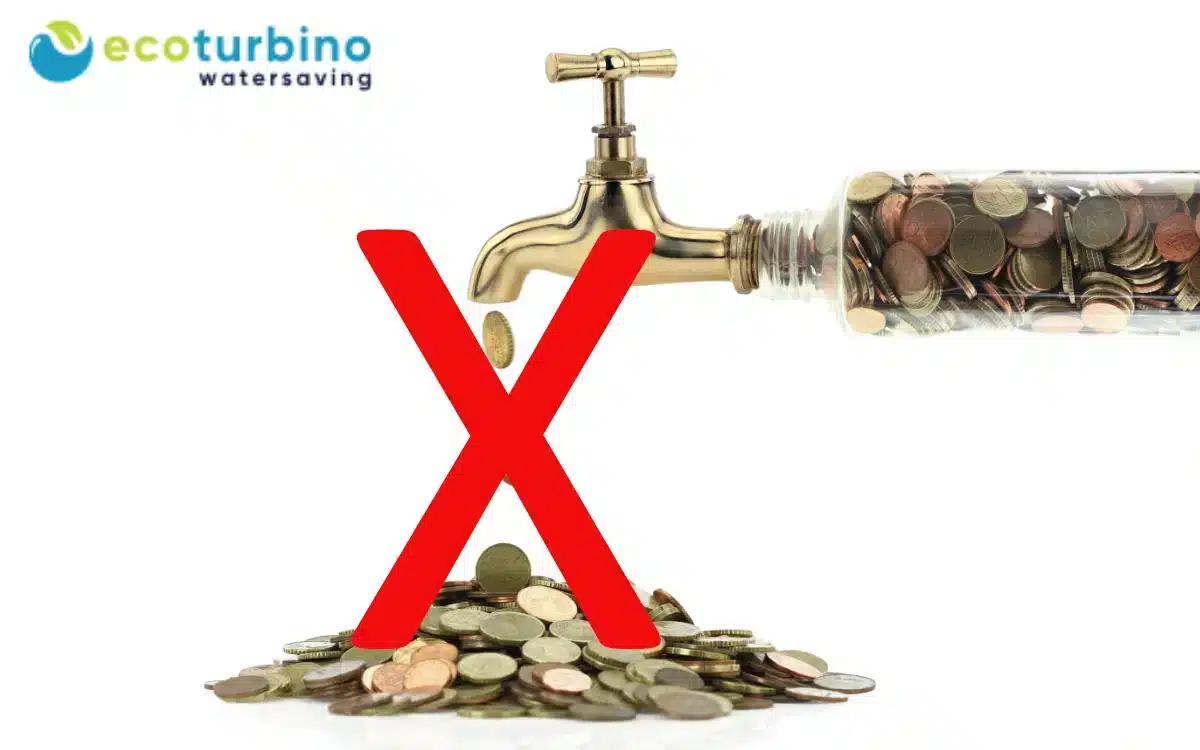 Bespaar douchewater | ecoturbino technologie