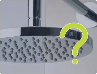 Overhead shower symbol