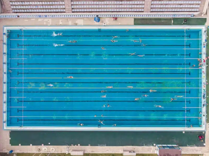 Olympic Pool Water amount