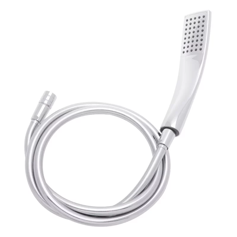 Camping shower head SET, silver | ecoturbino® ECOCAMP. Feedimage.