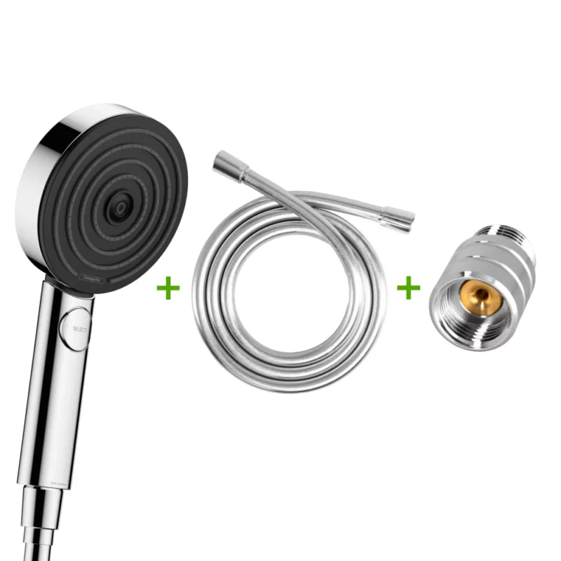 hansgrohe Pulsify Select S 105 Showerhead chrome set