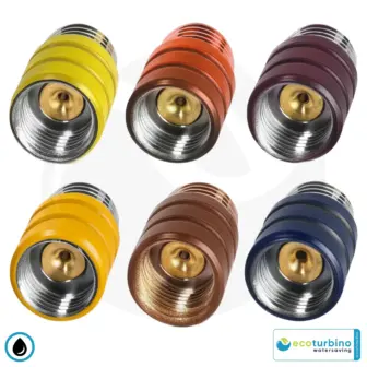 Deluxe Custom ecoturbino water-saving adapter | RAL colours