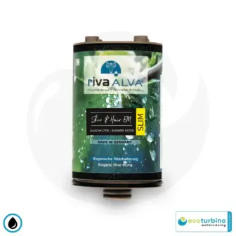body+ riva filtre de douche insert rivaALVA SLIM SKIN & HAIR filtre de douche
